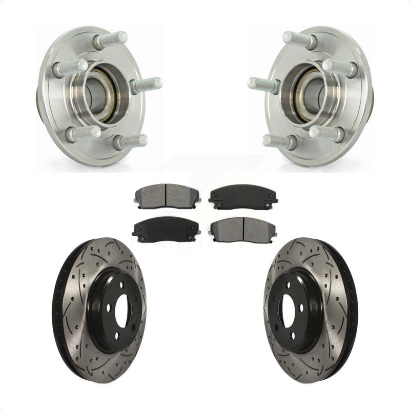 Transit Auto KBB-103069 Wheel Bearing and Hub Assembly for 2005-2014 Chrysler 300, Dodge Charger, Dodge Challenger & more - Front product image