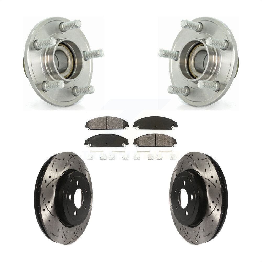 Transit Auto KBB-103070 Wheel Bearing and Hub Assembly for 2005-2014 Chrysler 300, Dodge Challenger, Dodge Charger & more - Front product image