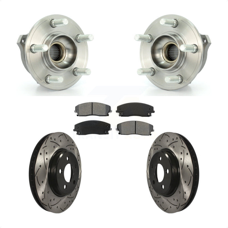 Transit Auto KBB-103071 Wheel Bearing and Hub Assembly for 2007-2023 Chrysler 300, Dodge Charger, Dodge Magnum - Front product image