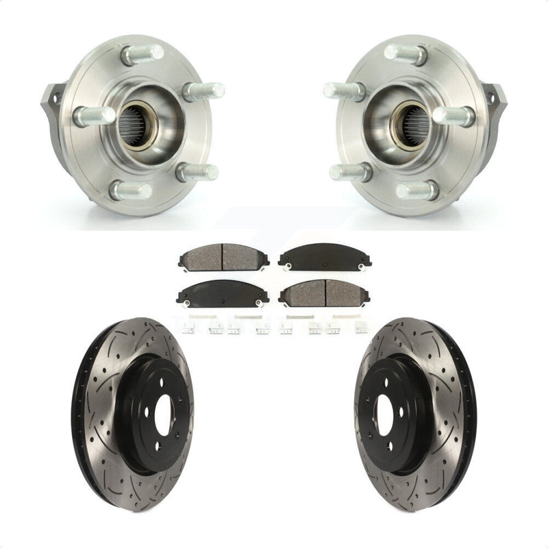 Transit Auto KBB-103072 Wheel Bearing and Hub Assembly for 2005-2023 Dodge Charger, Chrysler 300, Dodge Challenger & more - Front product image
