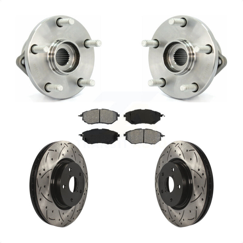 Transit Auto KBB-103074 Wheel Bearing and Hub Assembly for 2008-2014 Subaru Tribeca - Front product image