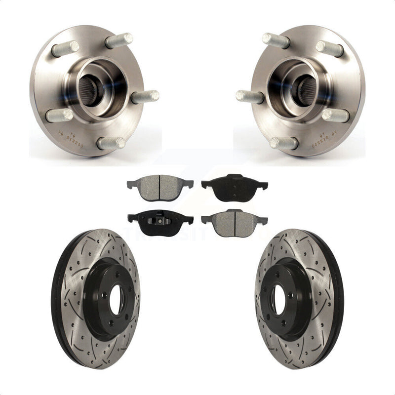 Transit Auto KBB-103082 Wheel Bearing and Hub Assembly for 2004-2013 Volvo C30, Volvo C70, Volvo S40 & more - Front product image