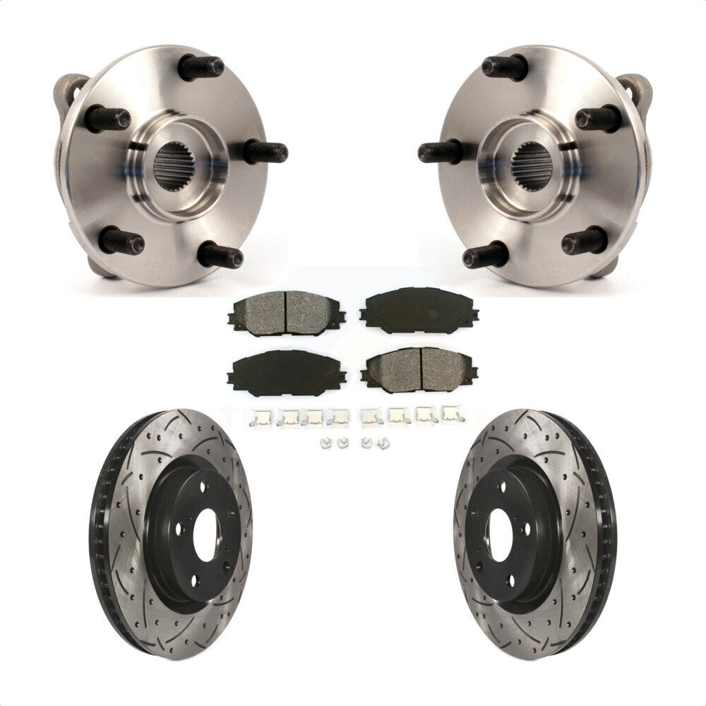 Transit Auto KBB-103083 Wheel Bearing and Hub Assembly for 2006-2018 Toyota Corolla iM, Scion iM, Scion tC & more - Front product image