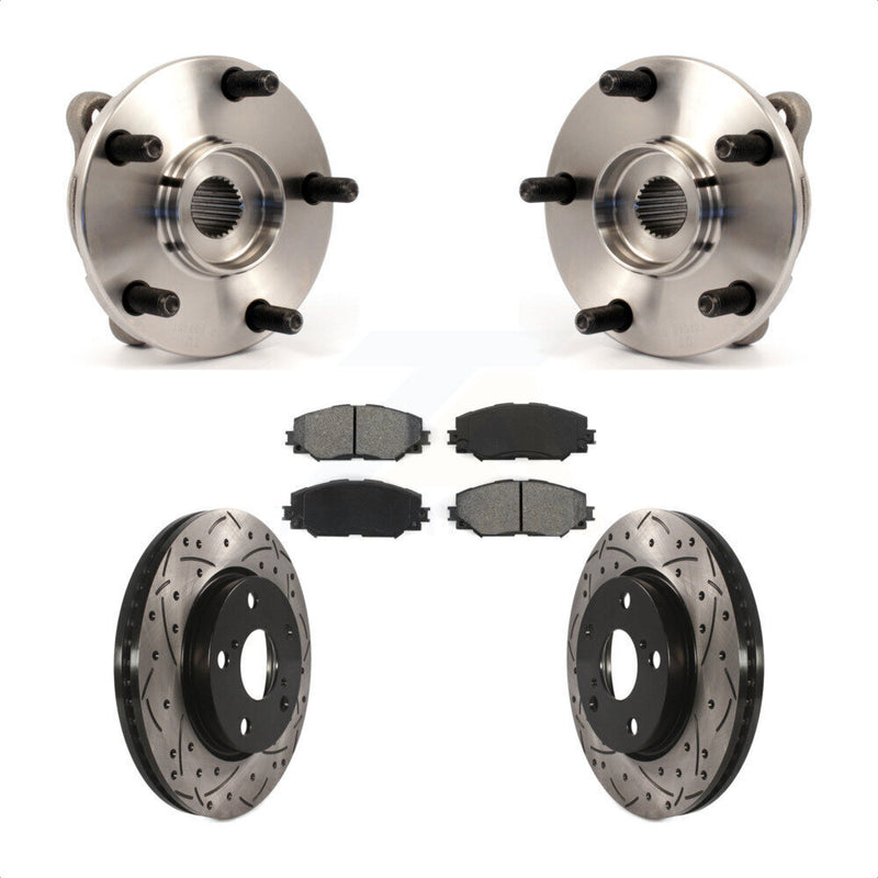 Transit Auto KBB-103084 Wheel Bearing and Hub Assembly for 2006-2018 Toyota Prius V, Lexus HS250h, Toyota RAV4 & more - Front product image