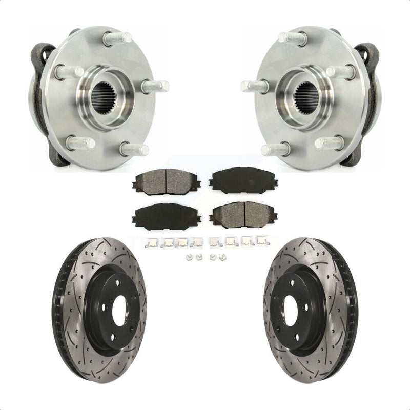 Transit Auto KBB-103085 Wheel Bearing and Hub Assembly for 2006-2020 Toyota RAV4, Toyota Mirai, Scion tC - Front product image