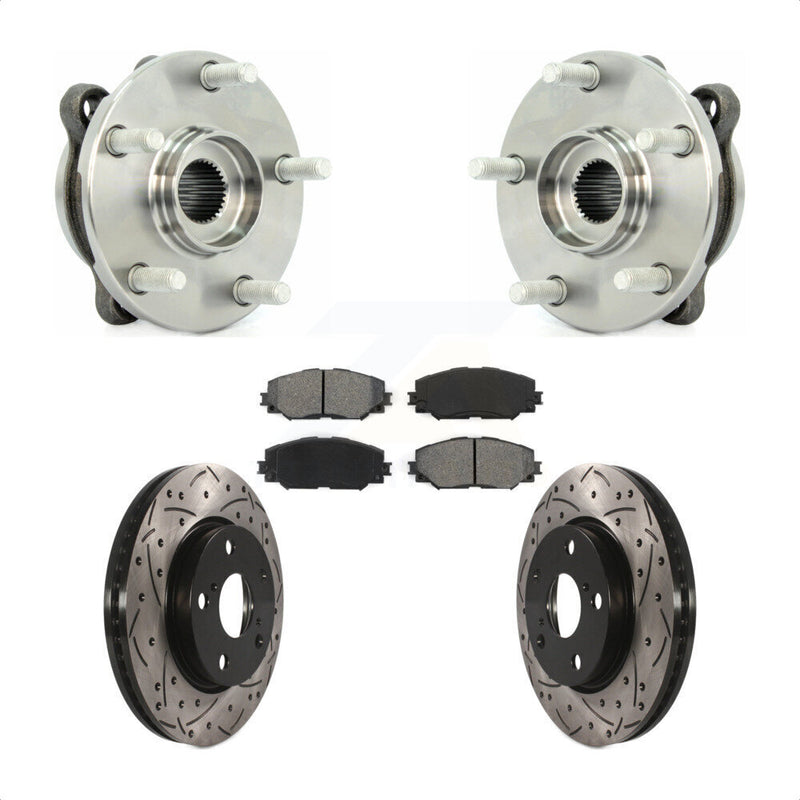 Transit Auto KBB-103086 Wheel Bearing and Hub Assembly for 2013-2018 Toyota RAV4 - Front product image
