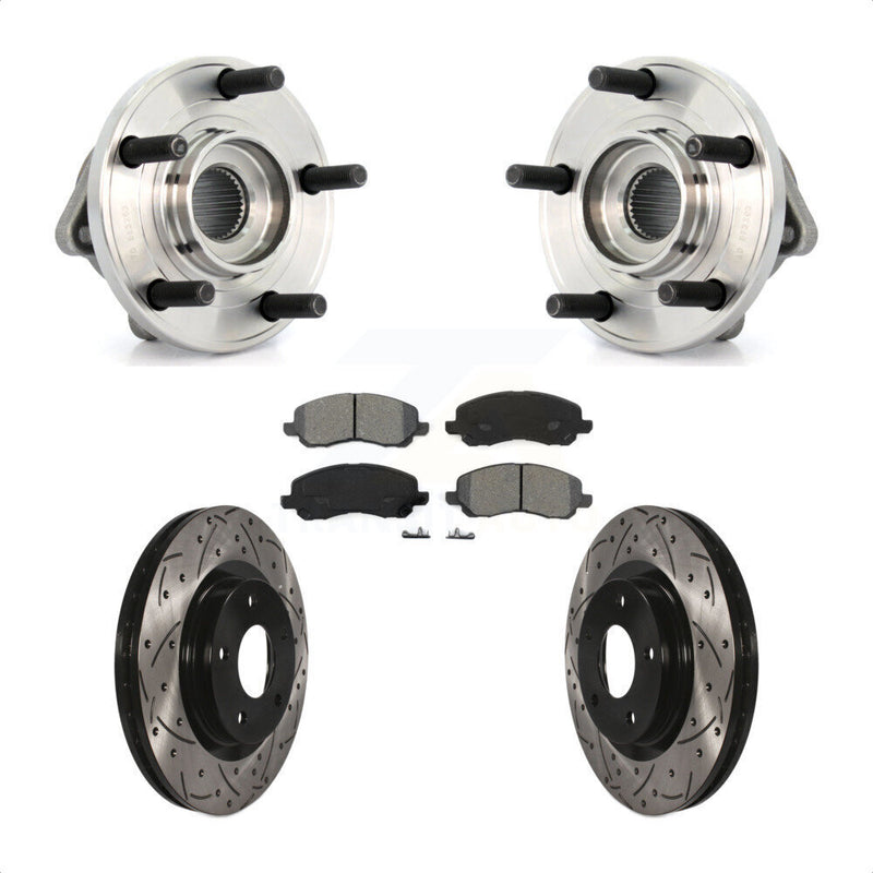 Transit Auto KBB-103092 Wheel Bearing and Hub Assembly for 2007-2014 Chrysler 200, Dodge Avenger, Dodge Caliber & more - Front product image