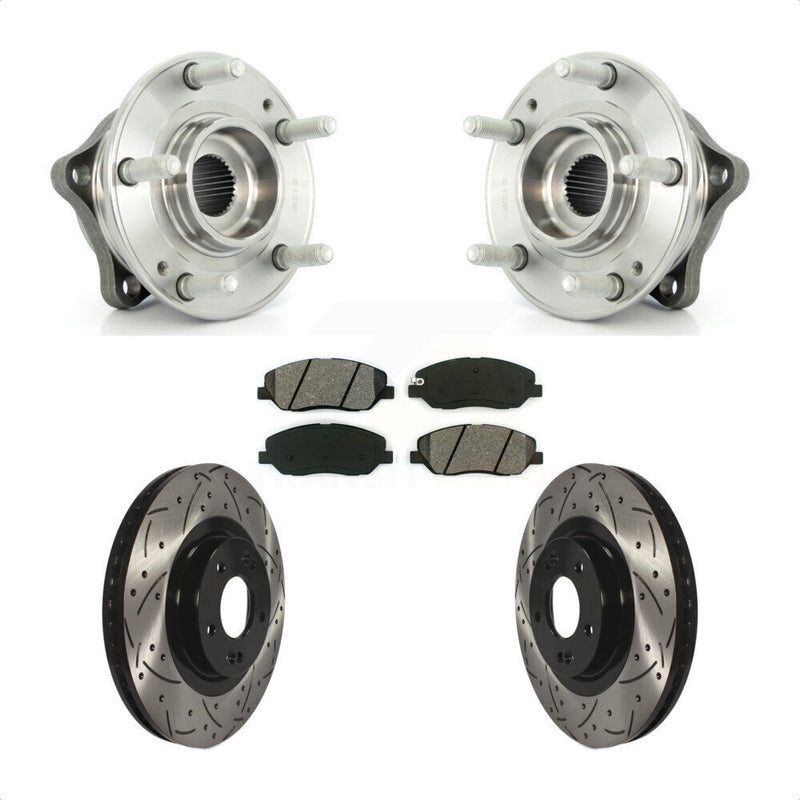 Transit Auto KBB-103094 Wheel Bearing and Hub Assembly for 2013-2015 Hyundai Santa Fe, Hyundai Santa Fe XL - Front product image