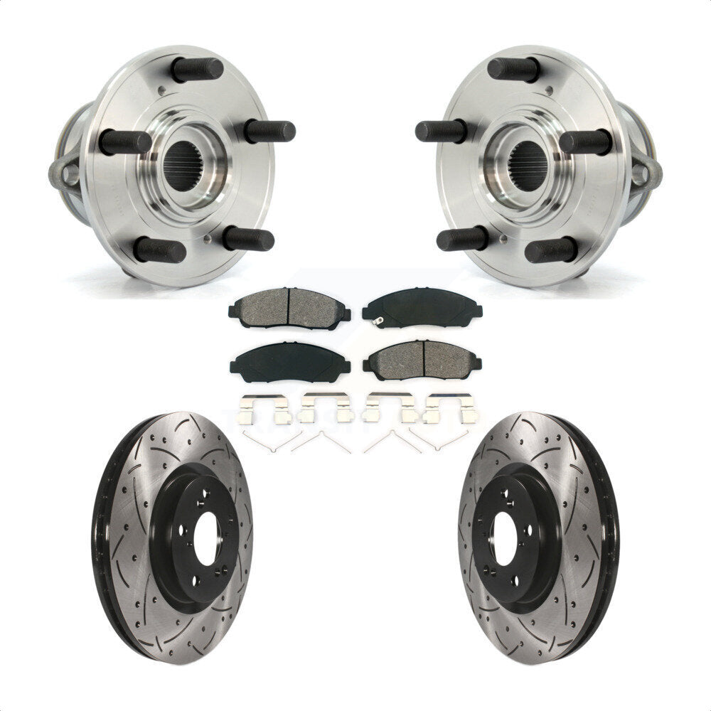 Transit Auto KBB-103097 Wheel Bearing and Hub Assembly for 2007-2015 Acura ZDX, Honda Pilot, Acura MDX - Front product image