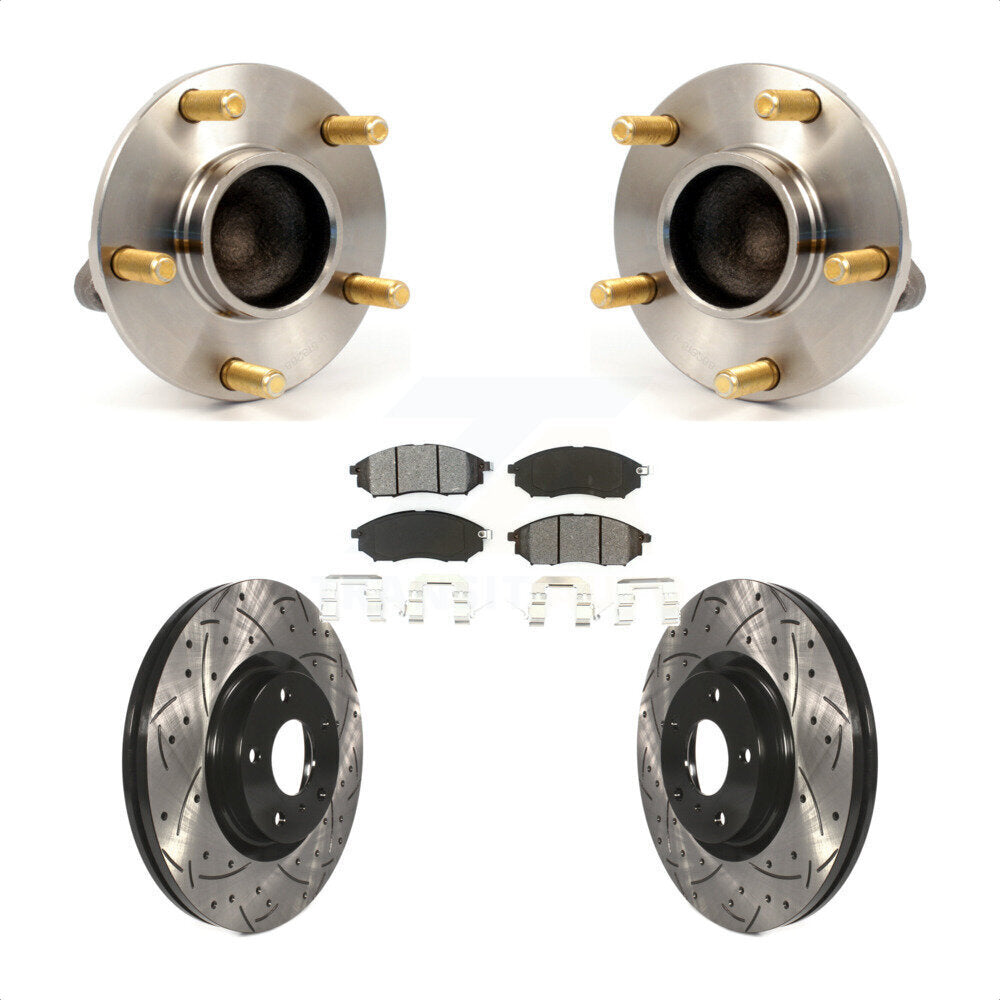 Transit Auto KBB-103098 Wheel Bearing and Hub Assembly for 2005-2009 INFINITI G35, Nissan 350Z - Front product image