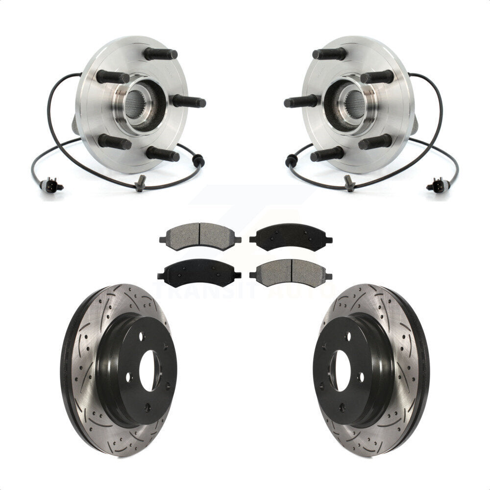 Transit Auto KBB-103099 Wheel Bearing and Hub Assembly for 2007-2009 Chrysler Aspen, Dodge Durango - Front product image