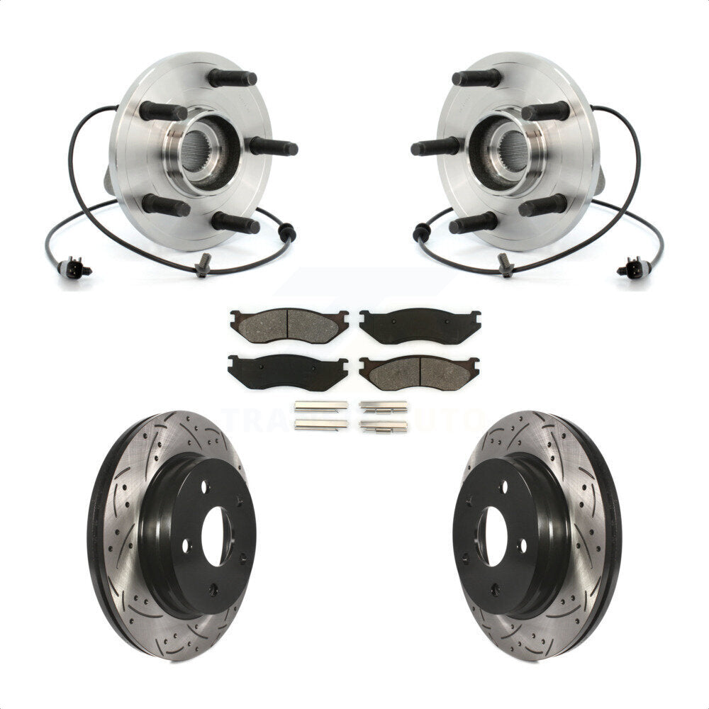 Transit Auto KBB-103100 Wheel Bearing and Hub Assembly for 2006 Dodge Durango - Front product image