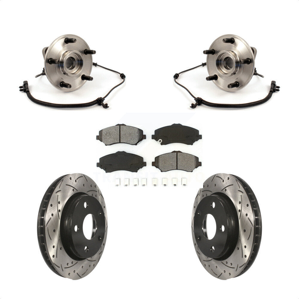 Transit Auto KBB-103101 Wheel Bearing and Hub Assembly for 2007-2010 Jeep Wrangler - Front product image