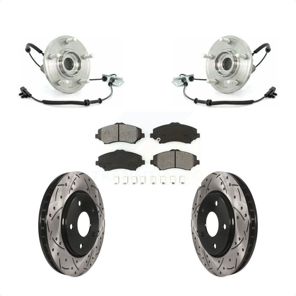 Transit Auto KBB-103102 Wheel Bearing and Hub Assembly for 2008-2012 Volkswagen Routan, Chrysler Town & Country, Dodge Grand Caravan - Front product image