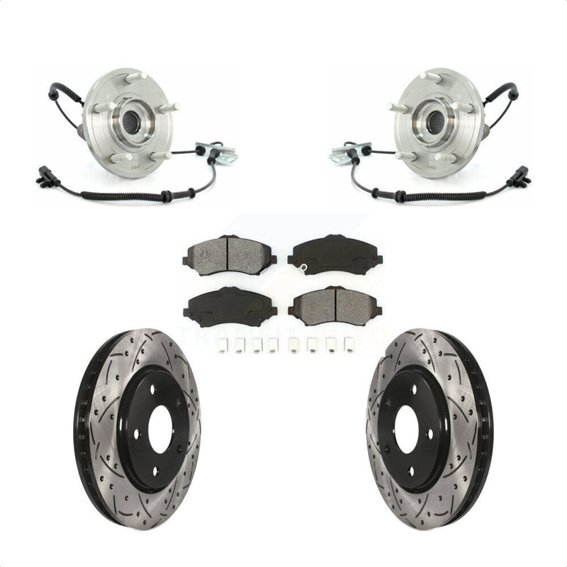 Transit Auto KBB-103102 Wheel Bearing and Hub Assembly for 2008-2012 Volkswagen Routan, Chrysler Town & Country, Dodge Grand Caravan - Front product image