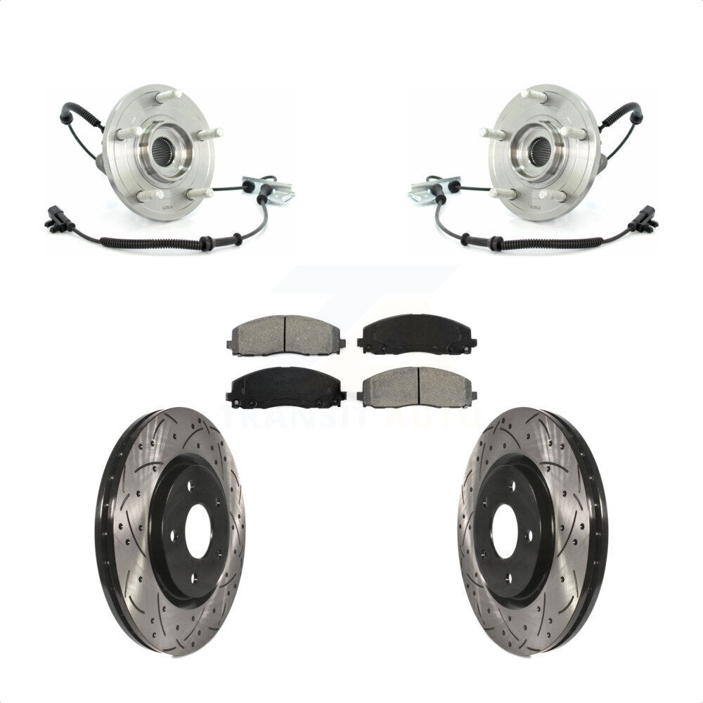 Transit Auto KBB-103103 Wheel Bearing and Hub Assembly for 2009-2012 Volkswagen Routan - Front product image