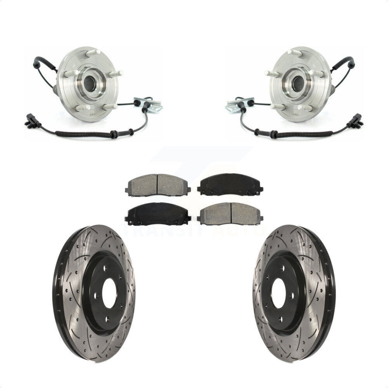 Transit Auto KBB-103103 Wheel Bearing and Hub Assembly for 2009-2012 Volkswagen Routan - Front product image