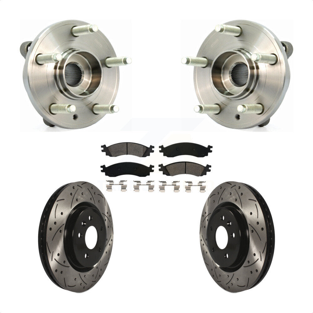 Transit Auto KBB-103104 Wheel Bearing and Hub Assembly for 2010-2012 Ford Taurus - Front product image