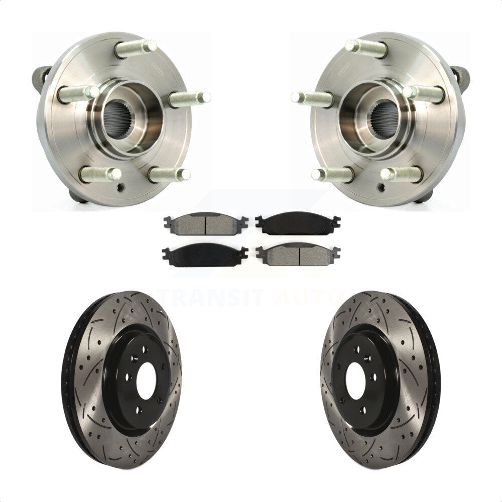 Transit Auto KBB-103105 Wheel Bearing and Hub Assembly for 2009-2010 Lincoln MKS - Front product image