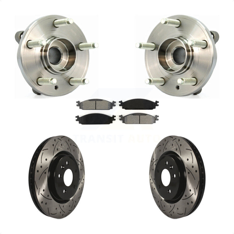Transit Auto KBB-103105 Wheel Bearing and Hub Assembly for 2009-2010 Lincoln MKS - Front product image