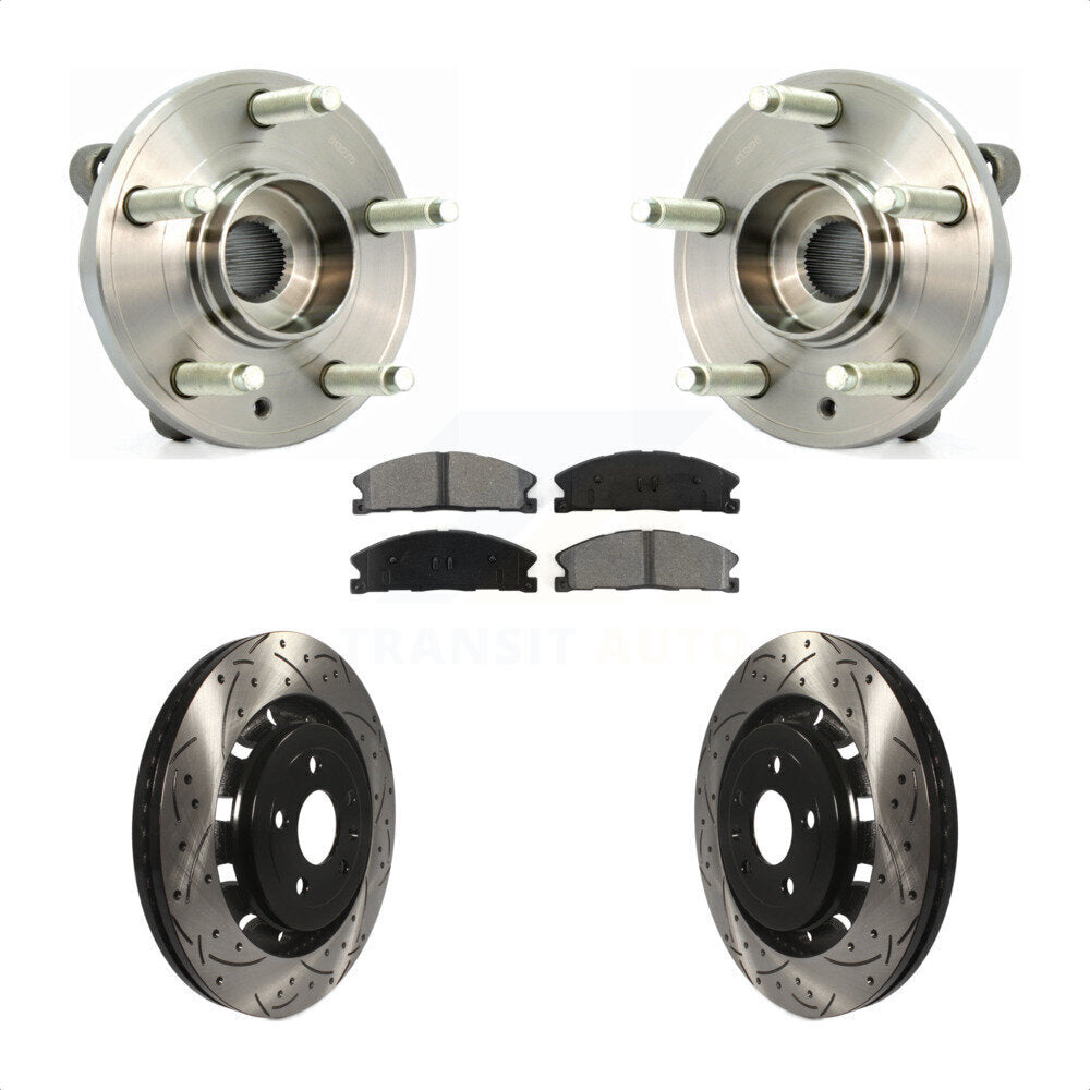 Transit Auto KBB-103107 Wheel Bearing and Hub Assembly for 2012-2019 Ford Taurus, Lincoln MKS, Lincoln MKT & more - Front product image