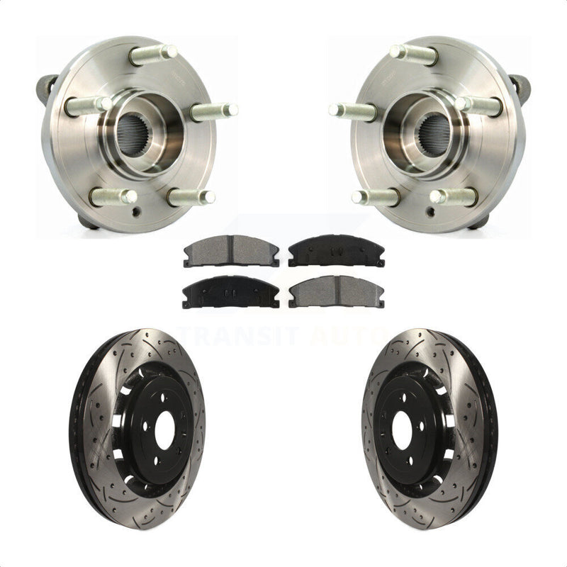 Transit Auto KBB-103107 Wheel Bearing and Hub Assembly for 2012-2019 Ford Taurus, Lincoln MKS, Lincoln MKT & more - Front product image