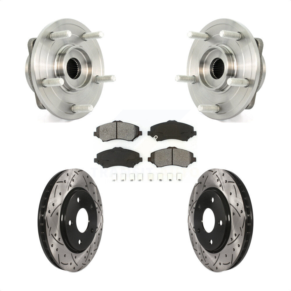 Transit Auto KBB-103111 Wheel Bearing and Hub Assembly for 2009-2013 Dodge Journey - Front product image