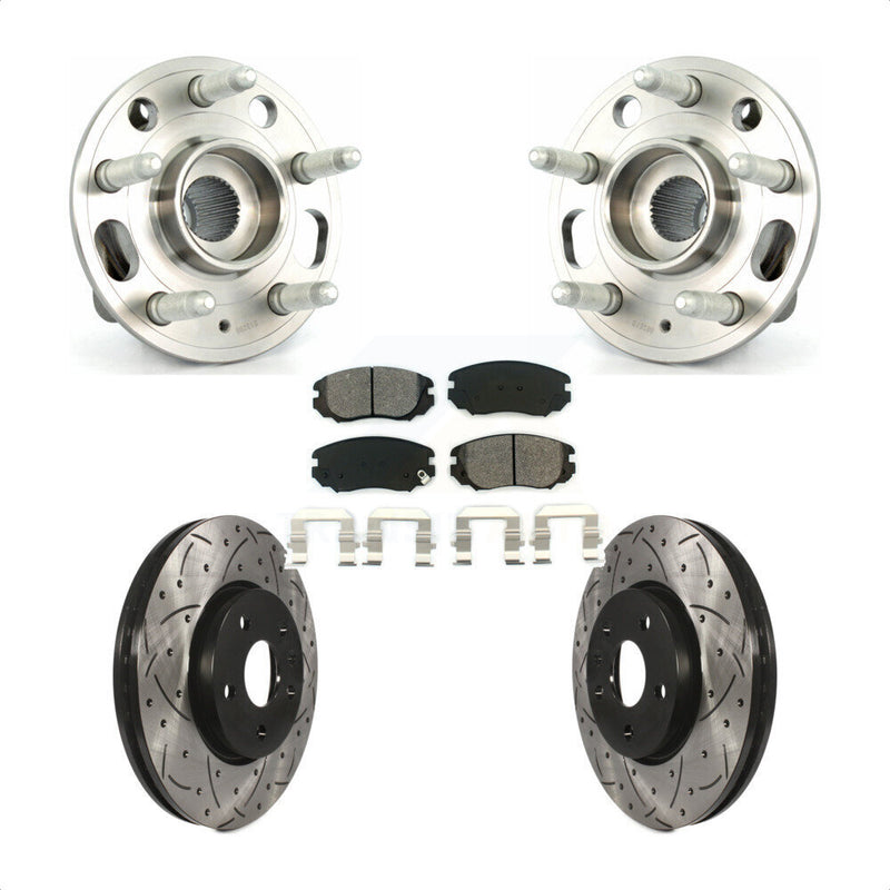 Transit Auto KBB-103114 Wheel Bearing and Hub Assembly for 2010-2020 GMC Terrain, Chevrolet Malibu Limited, Chevrolet Impala & more - Front product image