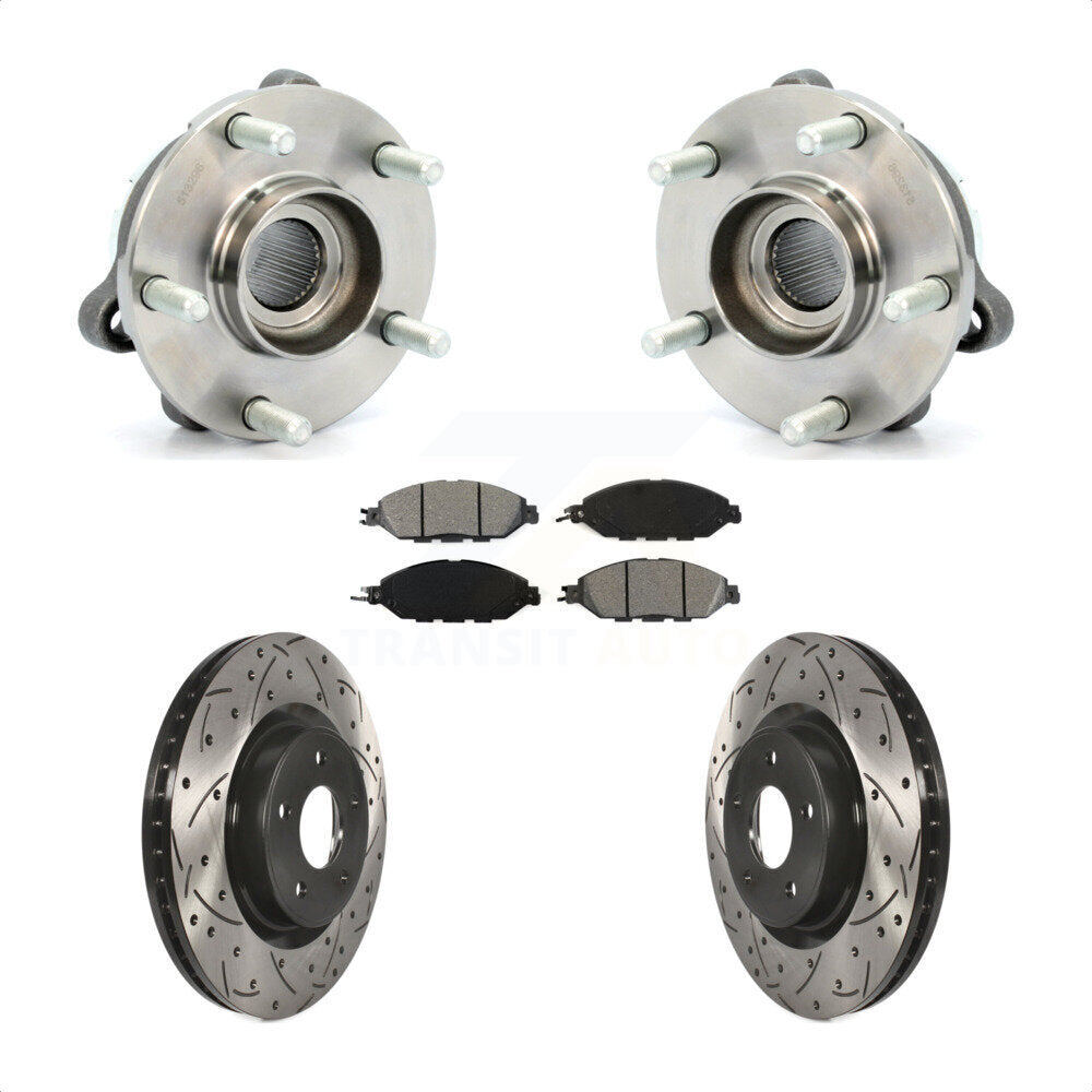 Transit Auto KBB-103120 Wheel Bearing and Hub Assembly for 2013-2020 Nissan Murano, INFINITI QX60, INFINITI JX35 & more - Front product image
