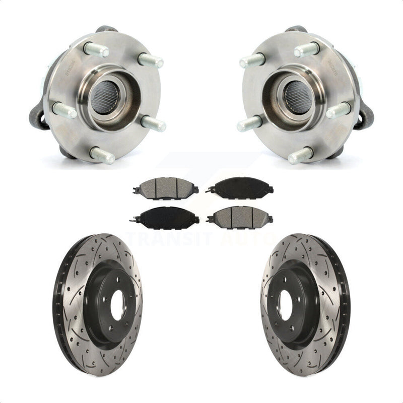 Transit Auto KBB-103120 Wheel Bearing and Hub Assembly for 2013-2020 Nissan Murano, INFINITI QX60, INFINITI JX35 & more - Front product image