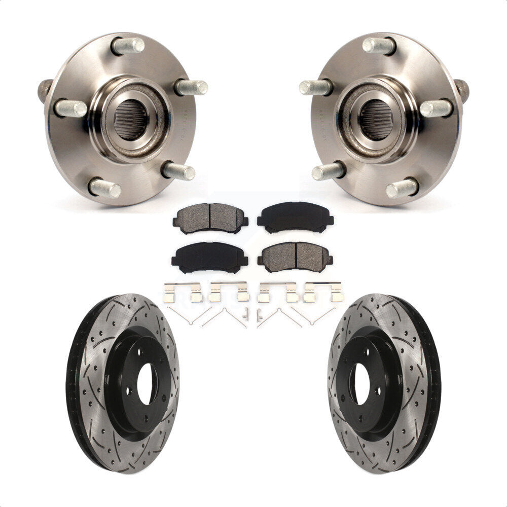 Transit Auto KBB-103122 Wheel Bearing and Hub Assembly for 2008-2015 Nissan Rogue Select, Nissan Rogue - Front product image