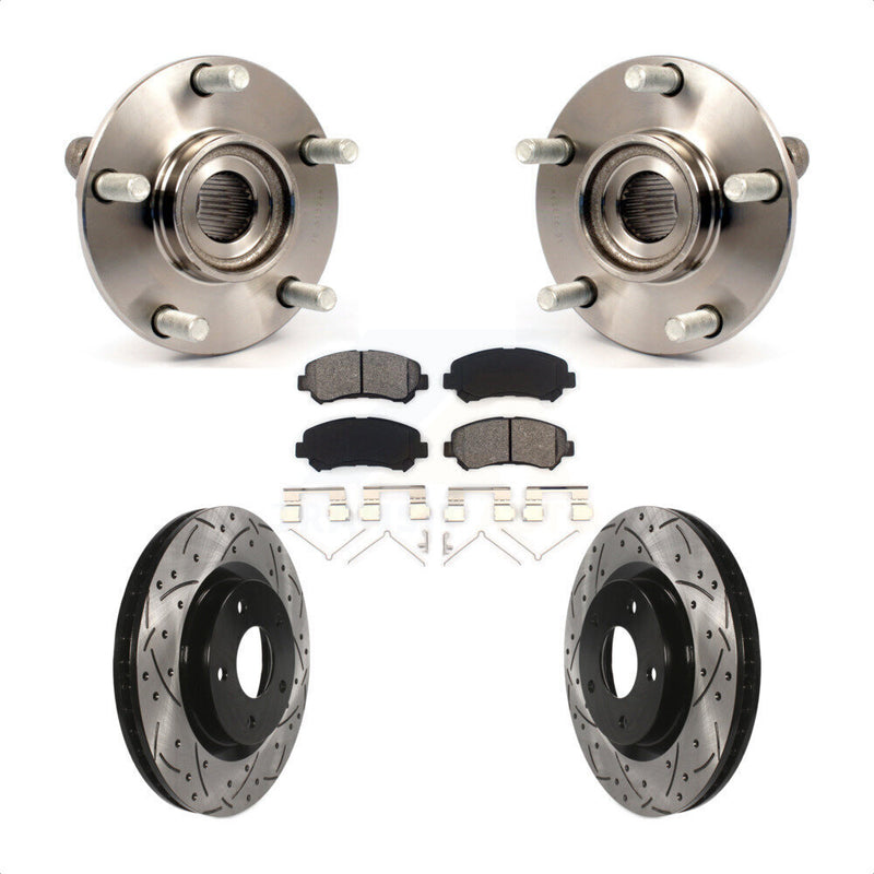 Transit Auto KBB-103122 Wheel Bearing and Hub Assembly for 2008-2015 Nissan Rogue Select, Nissan Rogue - Front product image