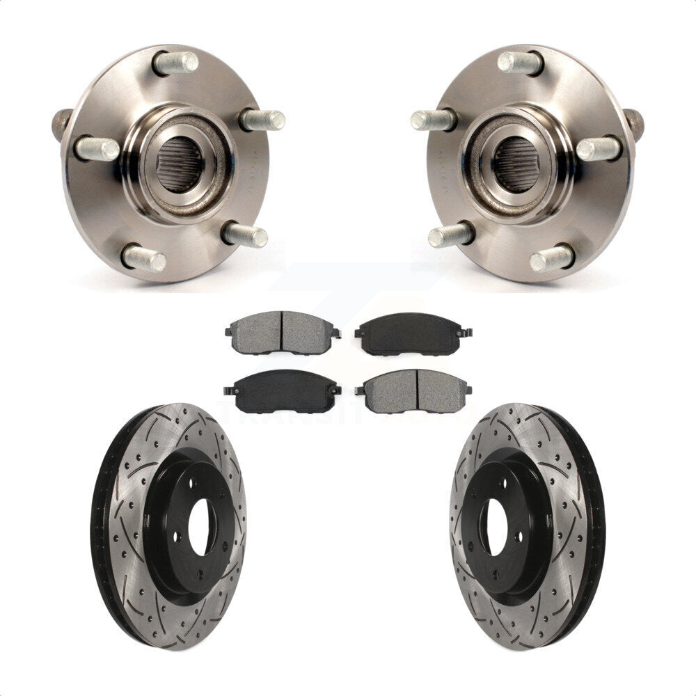 Transit Auto KBB-103123 Wheel Bearing and Hub Assembly for 2007-2012 Nissan Sentra - Front product image