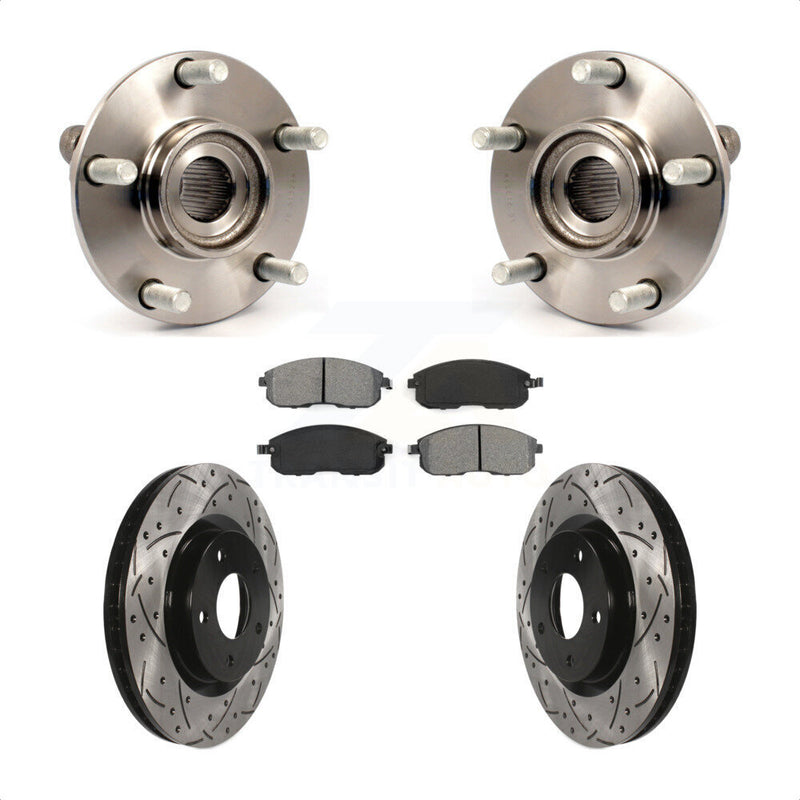 Transit Auto KBB-103123 Wheel Bearing and Hub Assembly for 2007-2012 Nissan Sentra - Front product image