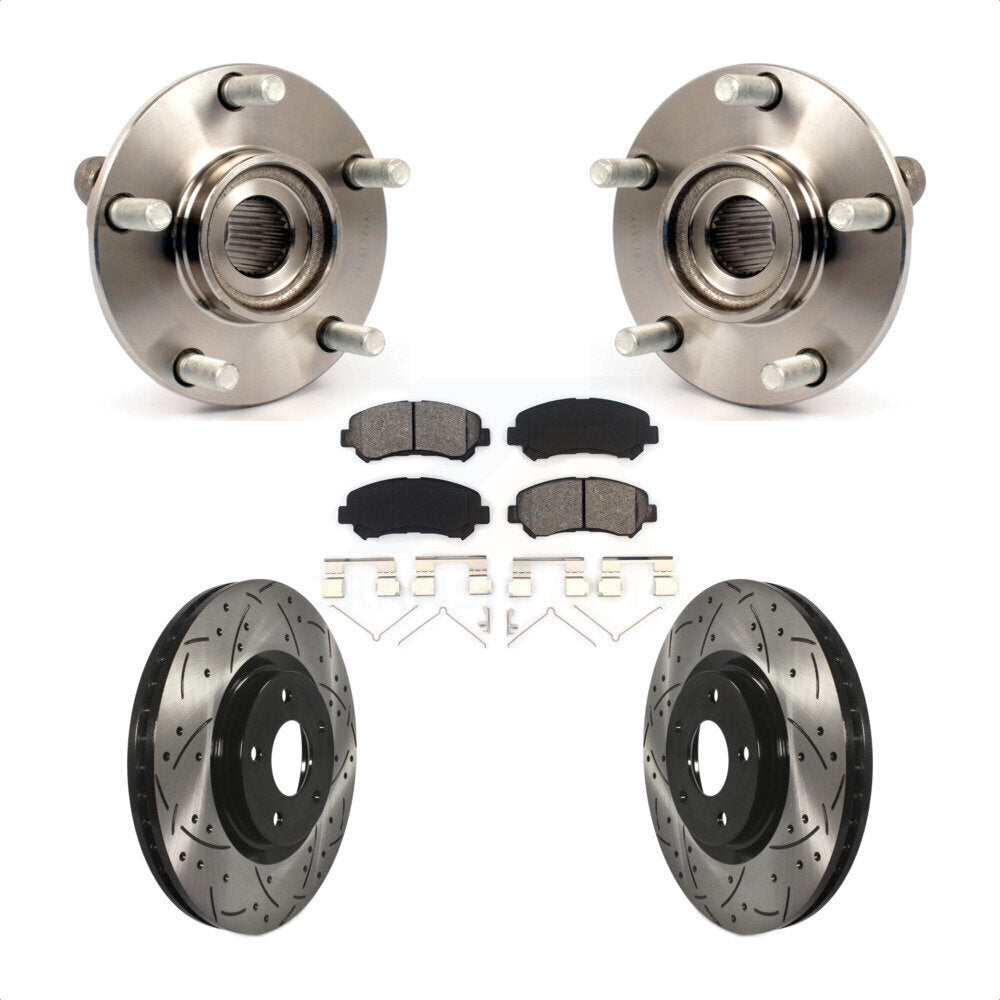 Transit Auto KBB-103124 Wheel Bearing and Hub Assembly for 2007-2012 Nissan Sentra - Front product image