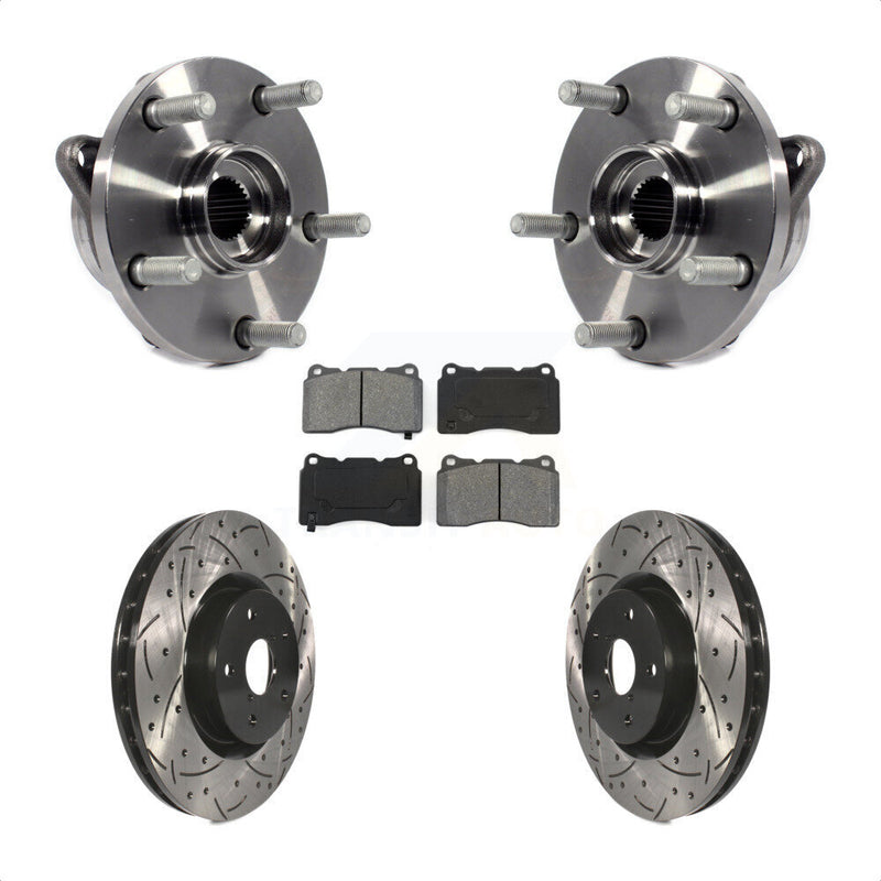 Transit Auto KBB-103127 Wheel Bearing and Hub Assembly for 2005-2017 Subaru Impreza, Subaru WRX STI - Front product image