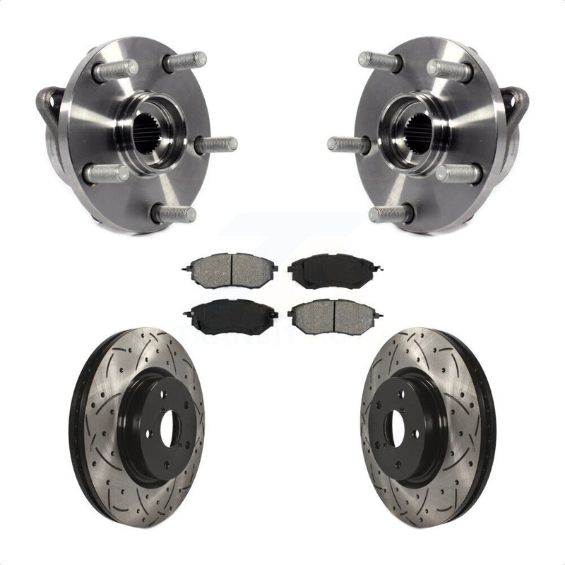 Transit Auto KBB-103128 Wheel Bearing and Hub Assembly for 2006-2021 Subaru Legacy, Subaru Outback, Subaru WRX & more - Front product image