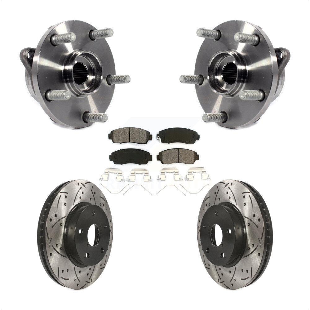 Transit Auto KBB-103130 Wheel Bearing and Hub Assembly for 2016-2019 Subaru Legacy - Front product image
