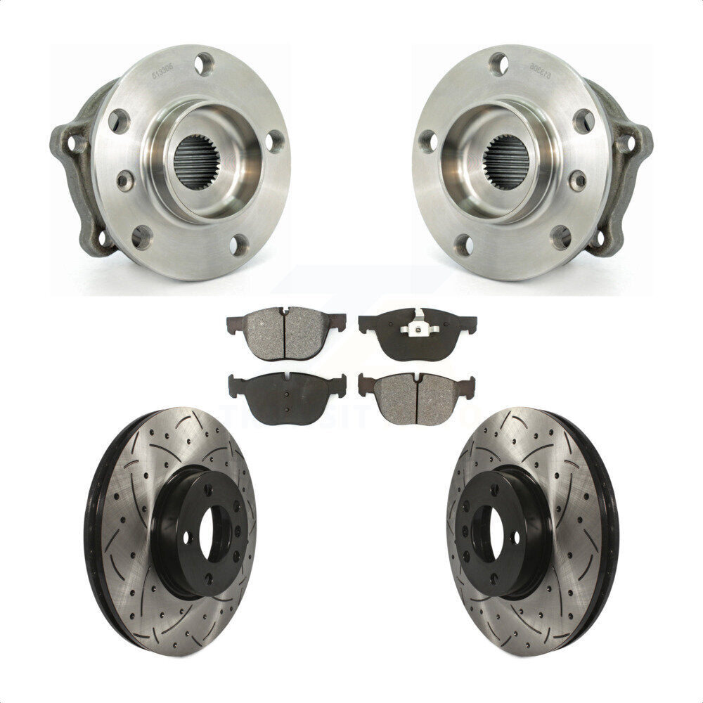 Transit Auto KBB-103131 Wheel Bearing and Hub Assembly for 2007-2019 BMW X6, BMW X5 - Front product image