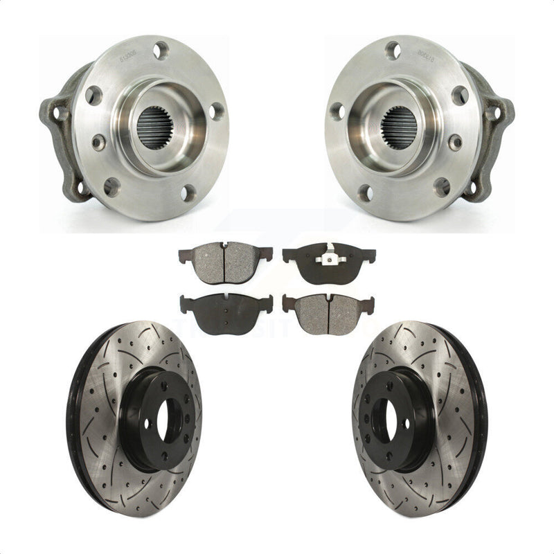 Transit Auto KBB-103131 Wheel Bearing and Hub Assembly for 2007-2019 BMW X6, BMW X5 - Front product image