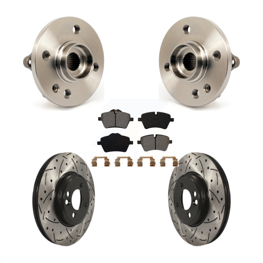 Transit Auto KBB-103133 Wheel Bearing and Hub Assembly for 2007-2015 Mini Cooper - Front product image