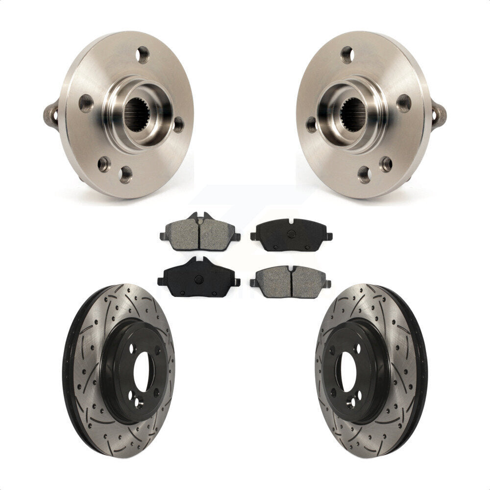 Transit Auto KBB-103134 Wheel Bearing and Hub Assembly for 2007-2015 Mini Cooper - Front product image