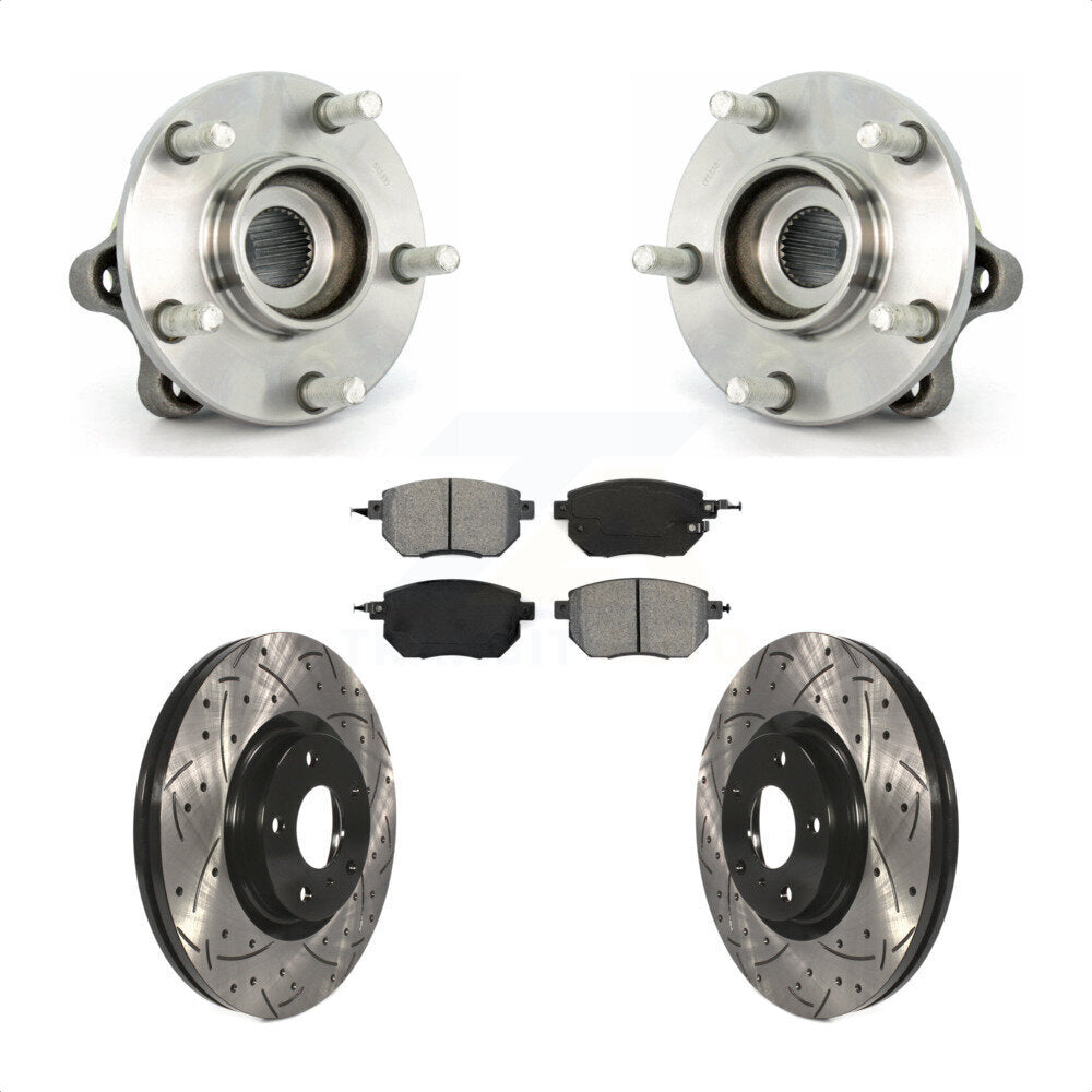Transit Auto KBB-103135 Wheel Bearing and Hub Assembly for 2005-2007 Nissan Murano - Front product image