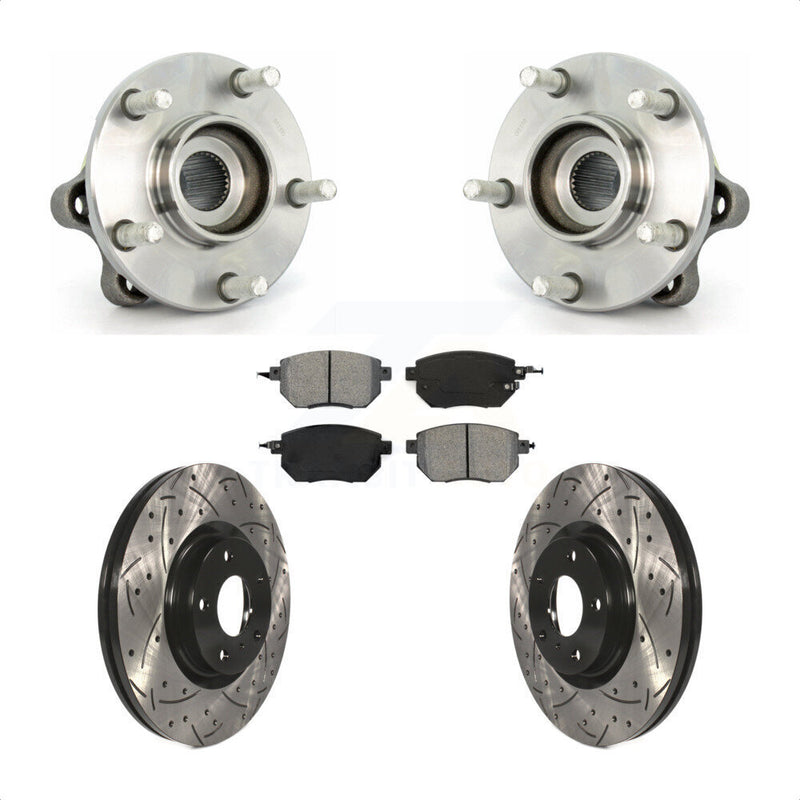 Transit Auto KBB-103135 Wheel Bearing and Hub Assembly for 2005-2007 Nissan Murano - Front product image