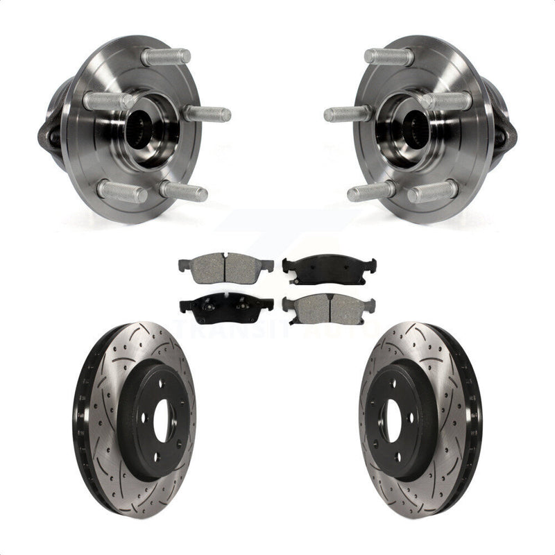 Transit Auto KBB-103140 Wheel Bearing and Hub Assembly for 2011-2023 Dodge Durango, Jeep Grand Cherokee - Front product image