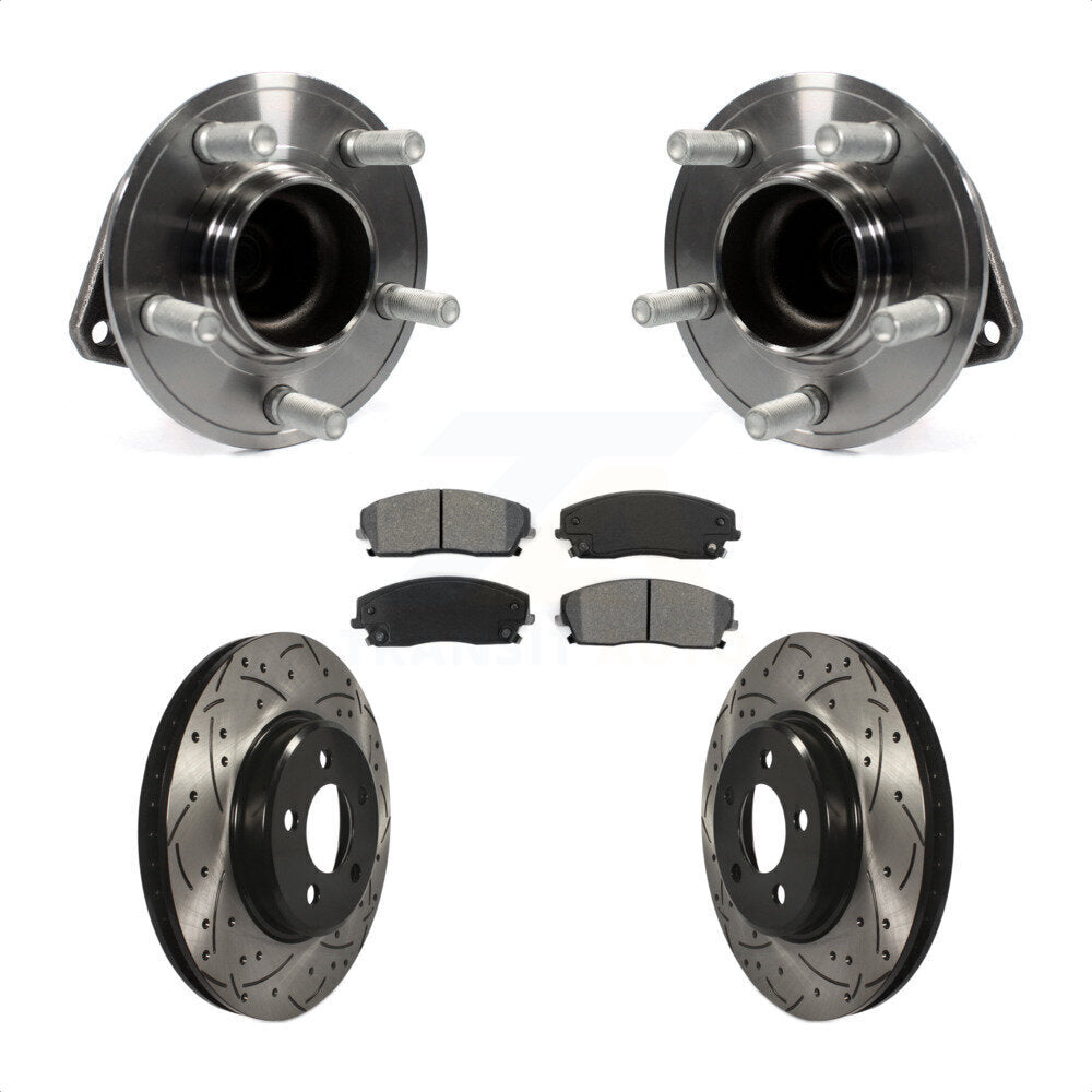 Transit Auto KBB-103142 Wheel Bearing and Hub Assembly for 2012-2023 Chrysler 300, Dodge Challenger, Dodge Charger - Front product image