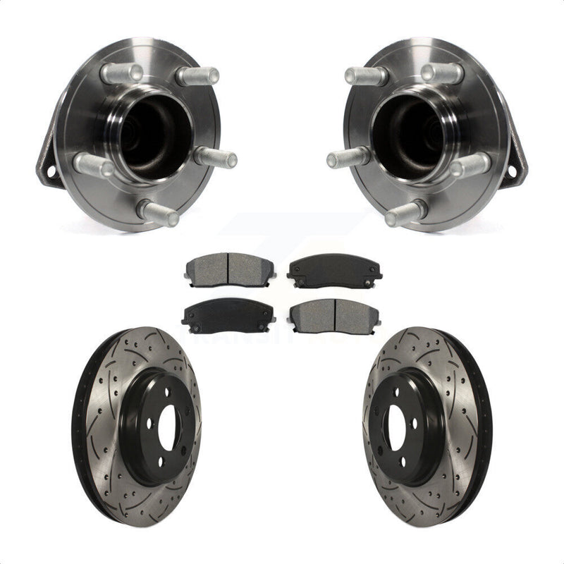 Transit Auto KBB-103142 Wheel Bearing and Hub Assembly for 2012-2023 Chrysler 300, Dodge Challenger, Dodge Charger - Front product image