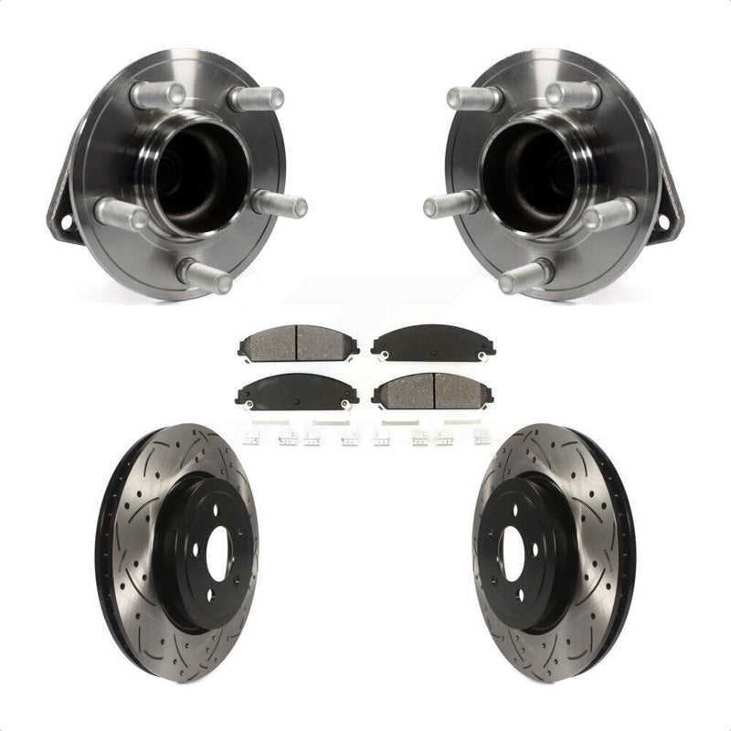 Transit Auto KBB-103143 Wheel Bearing and Hub Assembly for 2012-2023 Dodge Charger, Chrysler 300, Dodge Challenger - Front product image