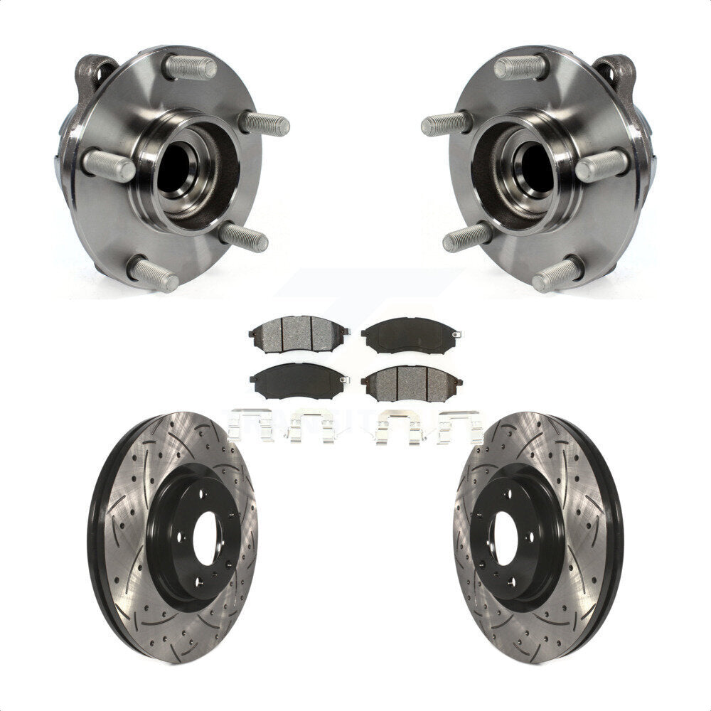 Transit Auto KBB-103148 Wheel Bearing and Hub Assembly for 2006-2020 INFINITI Q40, INFINITI Q70L, INFINITI QX70 & more - Front product image
