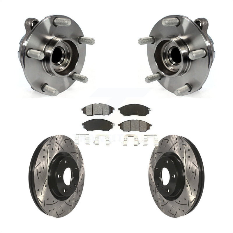 Transit Auto KBB-103148 Wheel Bearing and Hub Assembly for 2006-2020 INFINITI Q40, INFINITI Q70L, INFINITI QX70 & more - Front product image